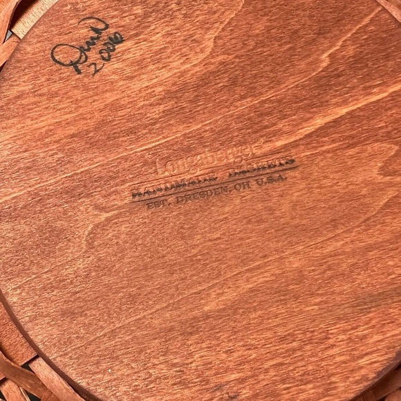 Longaberger NEW 2006 Large Autumn Treat Spider Basket Liner Tie-on & Spider legs - Picture 14 of 15